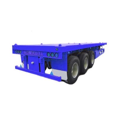 Reboque tri-esselado personalizado para transporte de pneus de equipamento especial 12.00R22.5
