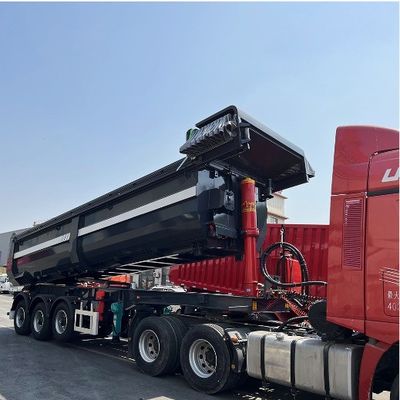 Carga útil máxima 30000 kg Semi-reboque traseiro camião de descarga reboque para suas necessidades