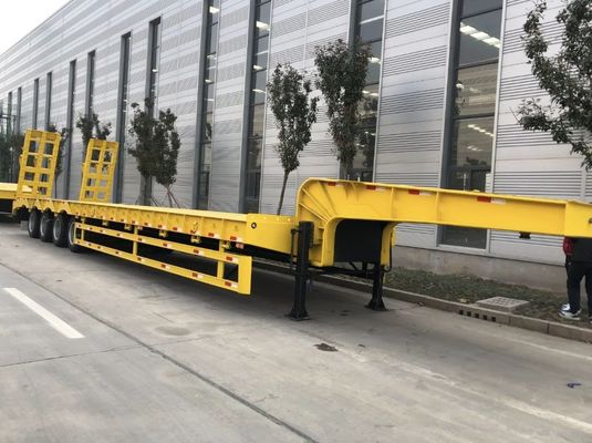 12500/13000/14000/16000x2500/3000/3000x1100/3300mm Container de três eixos Esqueleto Semi-reboque