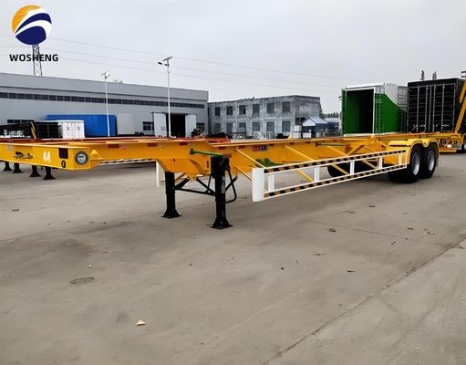 9.0-20*12pcs 90 Rim Truck Trailer para entrega de contêineres Semi-trailer esqueleto de todos os tamanhos