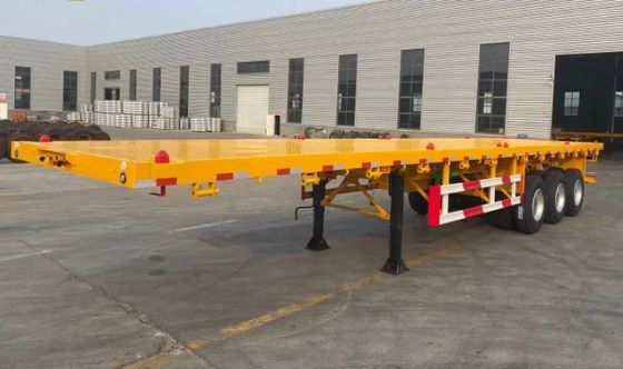 Reboque de contêineres multifunção de 3 eixos e 12 rodas com carga útil máxima de 30000 kg