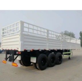 Q345B Feixe principal 3/4 eixo Peso leve Tipo plano Parede lateral Parede lateral Semi-reboque