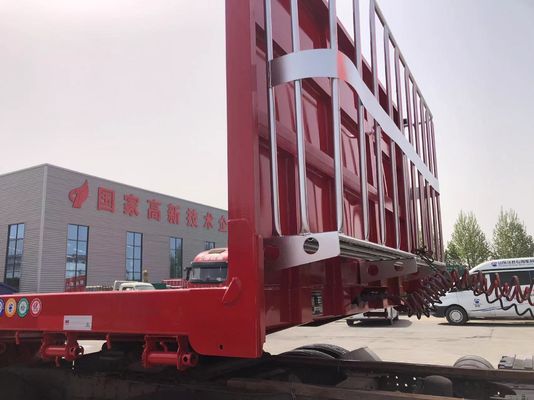 Eixo 13t*3 Eixo 20FT 40FT 45FT Container Chassis Flatbed Semi-Trailer para o mercado