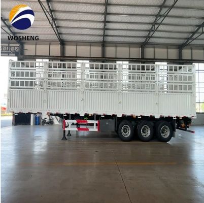 Semi-reboque de vedação de carga de 3 eixos 40T em Shandong com câmara de travagem de mola T30/30