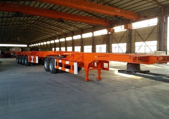 2/3 eixo esqueleto Semi-Carrier Trailer para 20FT 40FT contêineres Heavy Duty Landing Gear