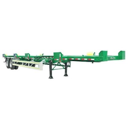 Semi-reboque para transporte de contêineres de 20/40FT