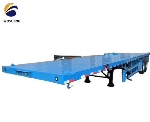 3 eixos de semi-reboque de banco plano com mola de folha 90 w mm*13/16 espessura mm*10 camada