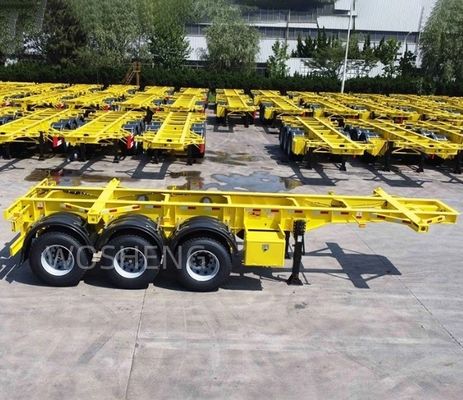 King Pin 2&quot; 50mm ou 3,5&quot; 90mm JOST Semi-trailer para Wosheng 3 Axel Amarelo 20FT 40FT