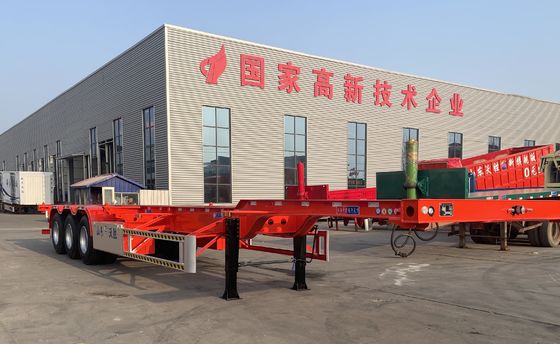 Carga Máxima 30000 kg Wosheng 20 40 45 pés Container Esqueleto Semi-remolque com desconto