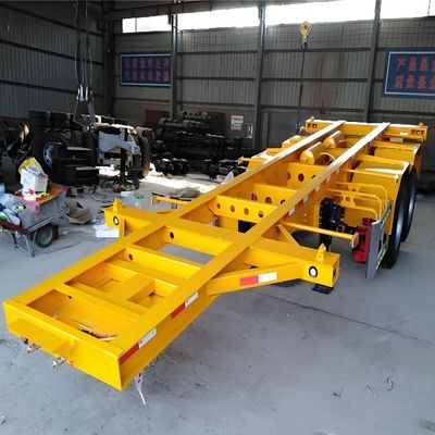 Carga Máxima 30000 kg Wosheng 20 40 45 pés Container Esqueleto Semi-remolque com desconto