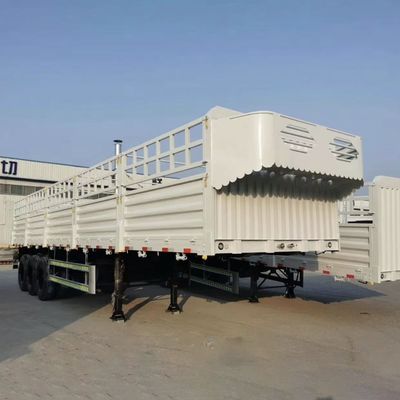 Semi-reboque para transporte de 60-100 toneladas de materiais de construção e solicitação do cliente