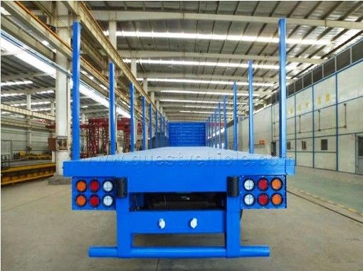 12400*2610*1550mm plataforma de transporte de contêineres de 40 pés de comprimento