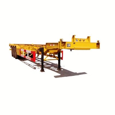12400x2500x1550mm Chassis esqueleto Container Trailer para transporte de contêineres de 40 pés