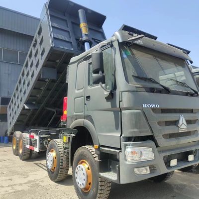 ShanDong WS 3 eixos 20-100 toneladas traseira de desvio reboque hidráulico material de aço traseiro de descarga semi-reboque
