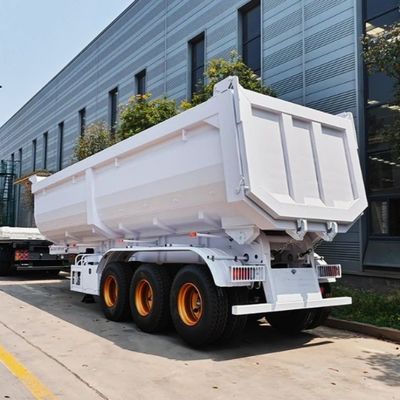 Pedido do cliente 100 toneladas de reboque traseiro para transporte duradouro e seguro