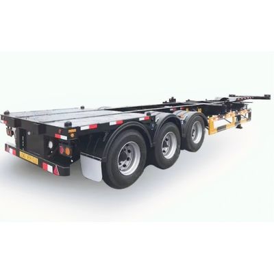 20Ft 40Ft 45Ft 53Ft Container Esqueleto Semi-remolque para Nigéria Caminhão Multifunção