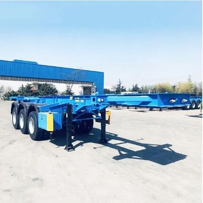 20Ft 40Ft 45Ft 53Ft Container Esqueleto Semi-remolque para Nigéria Caminhão Multifunção