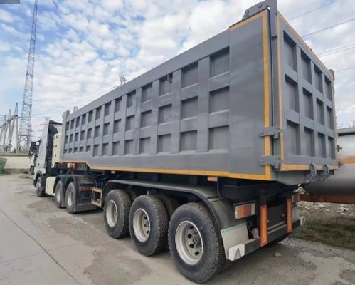 Função Transporte de mercadorias Semi-reboque de tipo U Reboque hidráulico traseiro