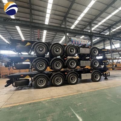 JOST 2&quot; 50mm ou3.5&quot; 90mm King Pin 40ft Container Truck Trailer Esqueleto Semi Trailer