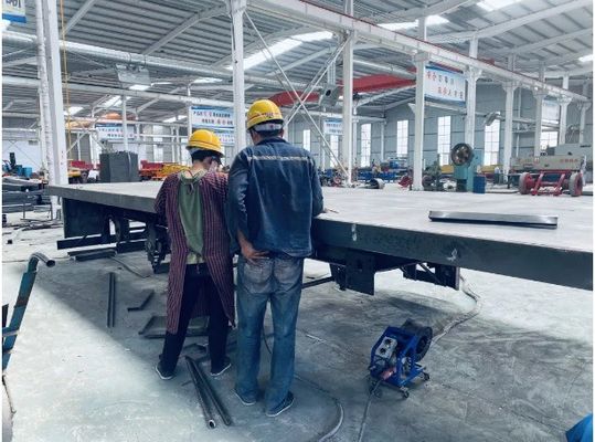 Reboque de camião de carga de 3 eixos, semi-reboque de 60 toneladas, com capacidade máxima de carga kg 60000