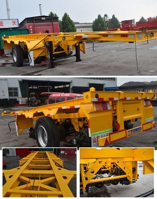 48FT Container de transporte marítimo de veículos a reboque com tracção principal Q345B
