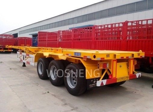 48FT Container de transporte marítimo de veículos a reboque com tracção principal Q345B