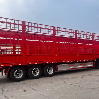 Semi-reboque de 28 t de engrenagem de aterragem pesada para transporte de carga animal