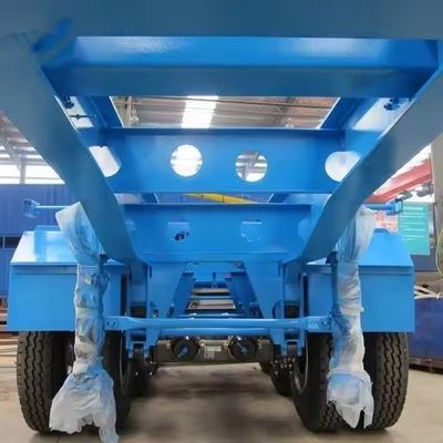 Reboque de contêineres Esqueleto Semi-reboque para transporte 20ft 40ft Container com design
