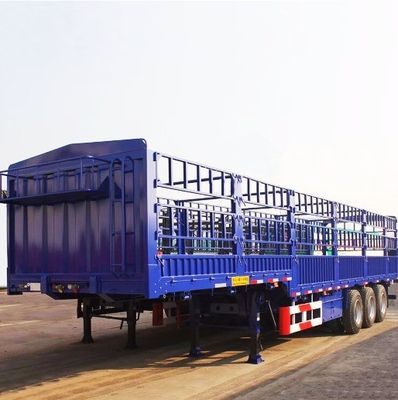 60 toneladas 80 toneladas Remolque de vedação desmontável para transporte de mercadorias a granel