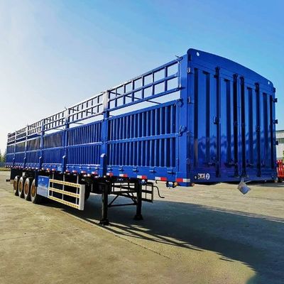 60 toneladas 80 toneladas Remolque de vedação desmontável para transporte de mercadorias a granel