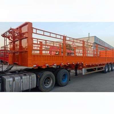 60 toneladas 80 toneladas Remolque de vedação desmontável para transporte de mercadorias a granel