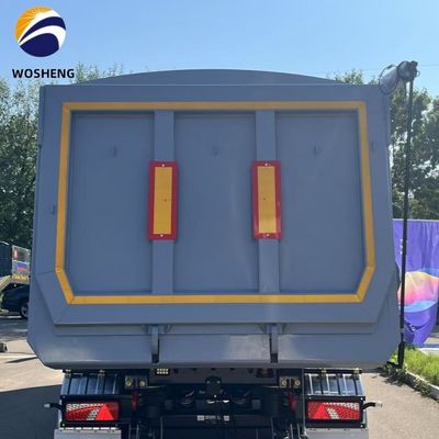 60 toneladas 3 eixos 35 metros cúbicos U forma hidráulica traseira descarregamento semi-reboque camião de descarga