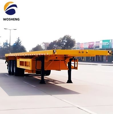 Carga útil máxima de 100 toneladas Semi-Relógio Ideal para o transporte de 20ft 45ft 40ft Container