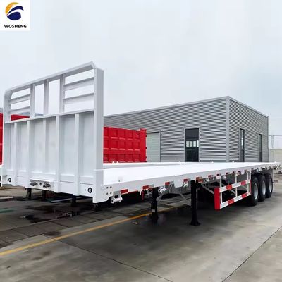 Carga útil máxima de 100 toneladas Semi-Relógio Ideal para o transporte de 20ft 45ft 40ft Container