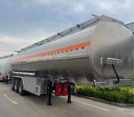 Reboque de aterragem Wosheng padrão de 28 toneladas para tanque de óleo/água/leite/gasolina