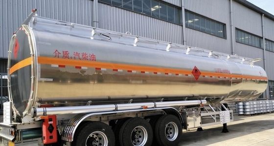 Reboque de aterragem Wosheng padrão de 28 toneladas para tanque de óleo/água/leite/gasolina