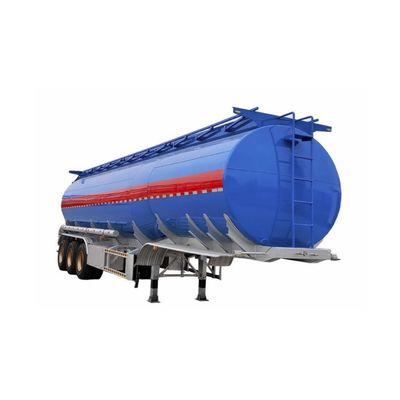 Semi-reboque de transporte de combustível de petróleo e óleo diesel de 45000 litros, sob pedido do cliente