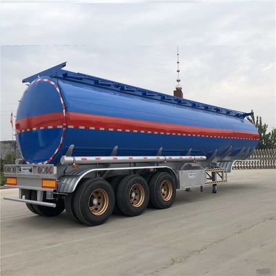 Semi-reboque de transporte de combustível de petróleo e óleo diesel de 45000 litros, sob pedido do cliente
