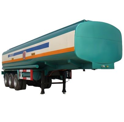 Carga útil máxima 30000 kg Tanque Semi-remolque com liga de alumínio e construção de aço inoxidável