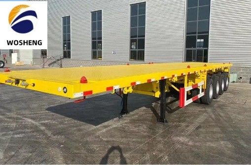 Semi-Relógio para 20ft 40ft Container Flatbed Truck 12400x2610x1550mm ou Personalização
