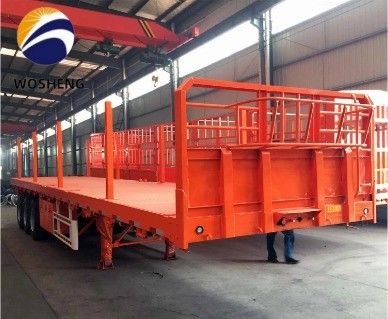 Plataforma de transporte de madeira para exploração madeireira 3 eixos