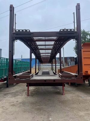 Suspensão mecânica de dois eixos para transporte de veículos Semirreboque para transporte de veículos
