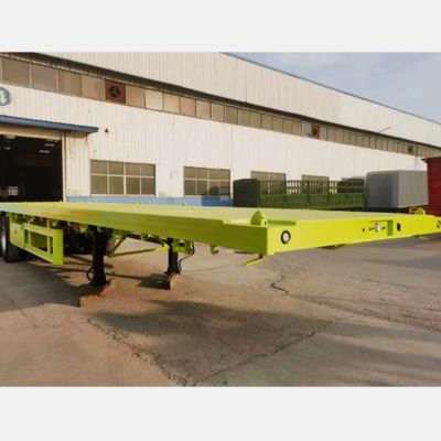 Wosheng 2 3 4 5 eixos Trailers 12400x2610x1550mm com 7,0 toneladas de peso