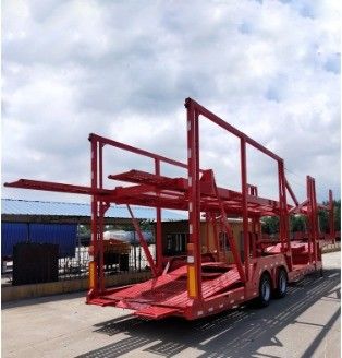 Semi-reboque de alta capacidade de 25 a 60 toneladas para transporte de veículos