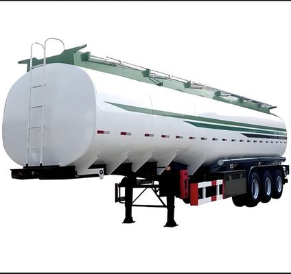 13000*2550*3780mm Carbono Aço Isolamento Cisterna de Combustível Semi-reboque com 12R22.5 Pneus