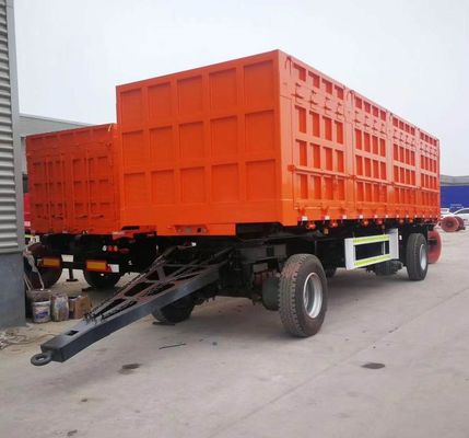 40-100 toneladas de reboque de reboque Dolly Full Truck Trailer com estaca de parede lateral para cargas pesadas
