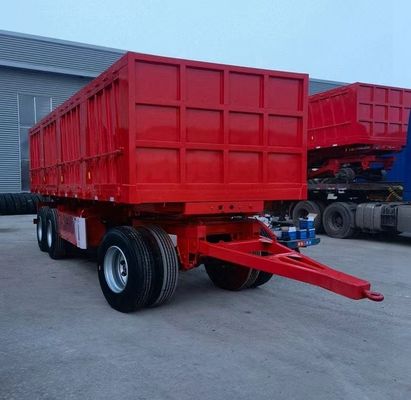 40-100 toneladas de reboque de reboque Dolly Full Truck Trailer com estaca de parede lateral para cargas pesadas