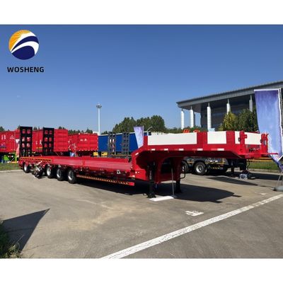 FUWA/JOST/WOSHENG Engrenagem de aterragem 50 toneladas 60 toneladas Semi-reboque hidráulico de pescoço de ganso