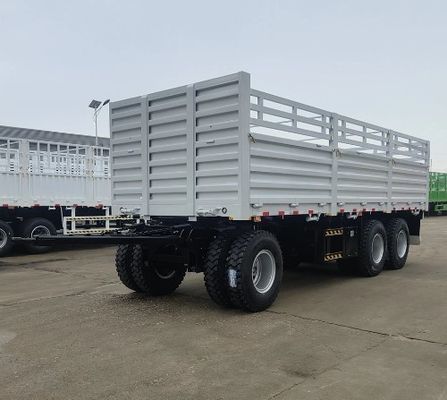 3 eixo de tração removendo Dolly Full Truck Trailer com cerca estaca solicitação do cliente