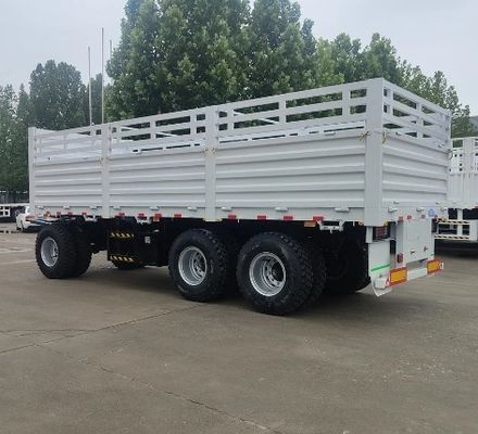 3 eixo de tração removendo Dolly Full Truck Trailer com cerca estaca solicitação do cliente